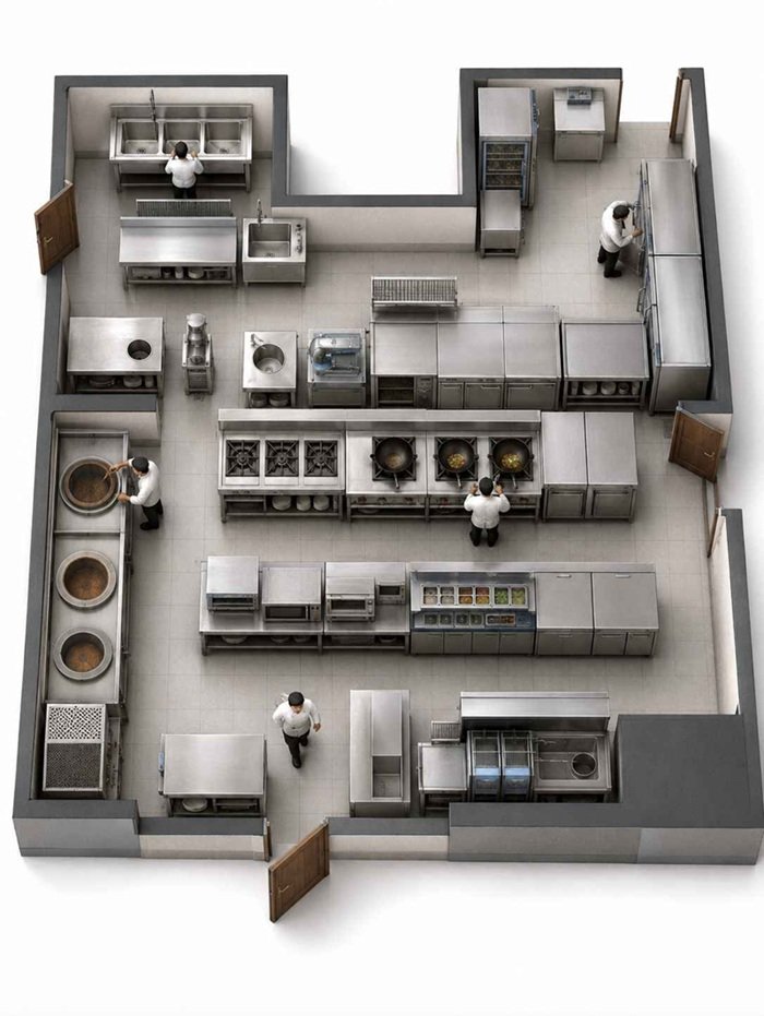Commercial Kitchen layout