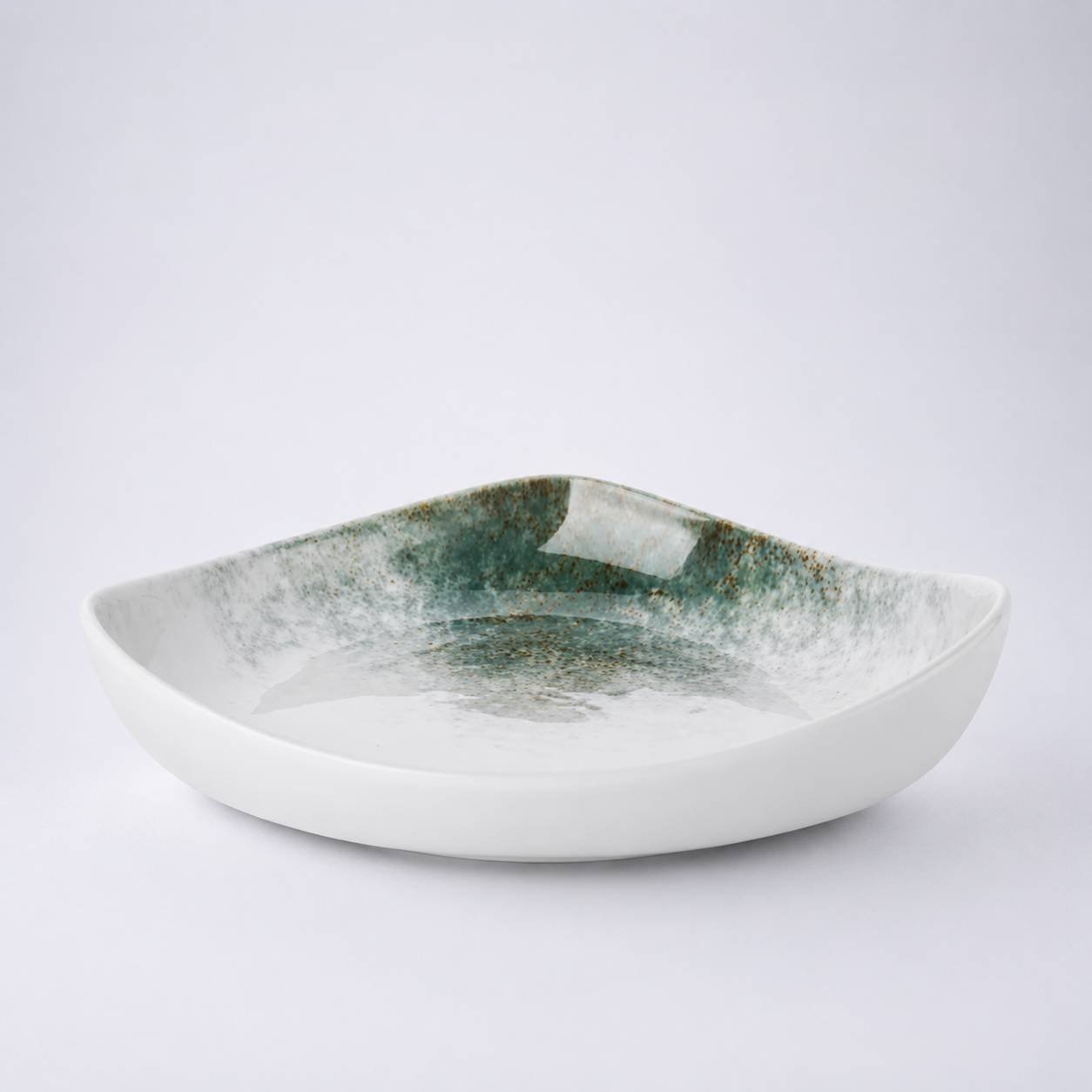 Deep Plate Purior – Reactive Glaze Stoneware Pasta Bowl