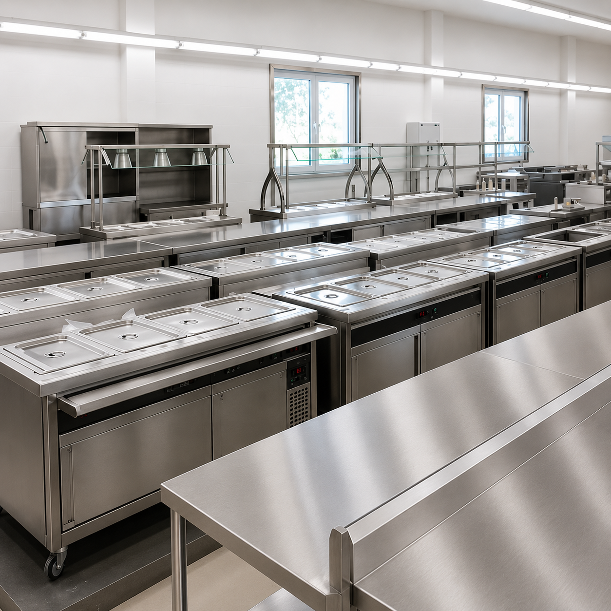 Best Commercial Canteen Kitchen Equipment Manufacturers in Mumbai by Hari Om Smart Kitchen